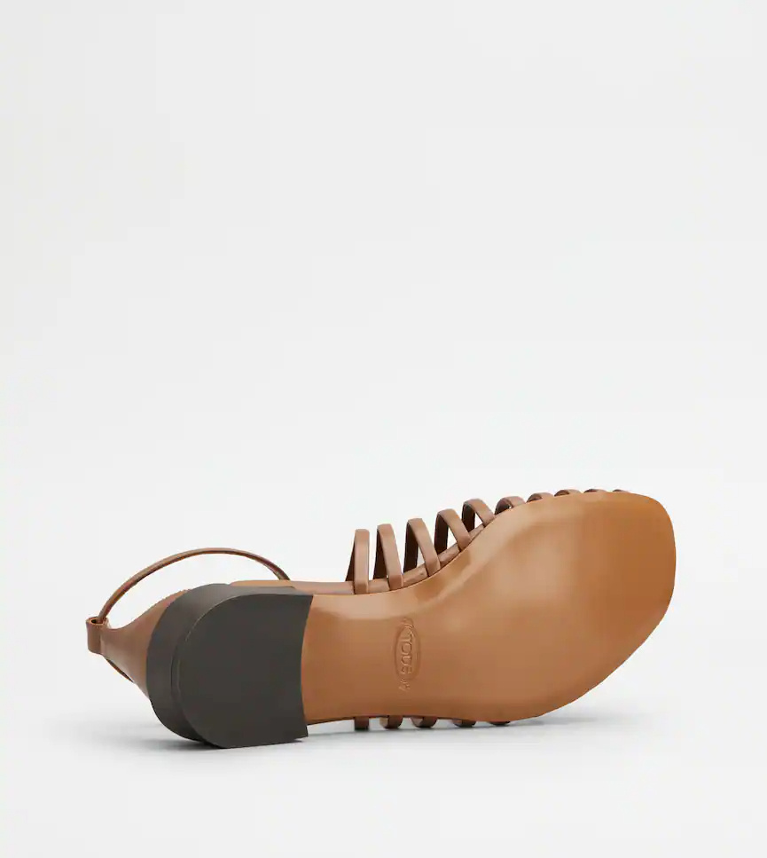 Tod's Klassische Riemchensandalen In Brown