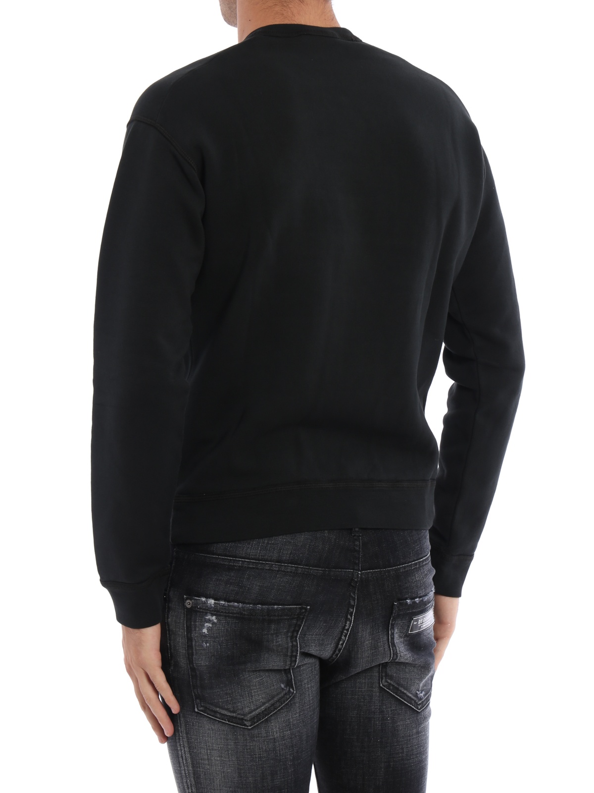 Dsquared2 Logo Sweater In Black