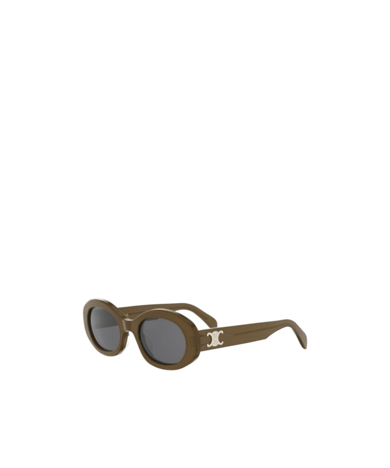 Celine Full Frame Sunglasses In Brown