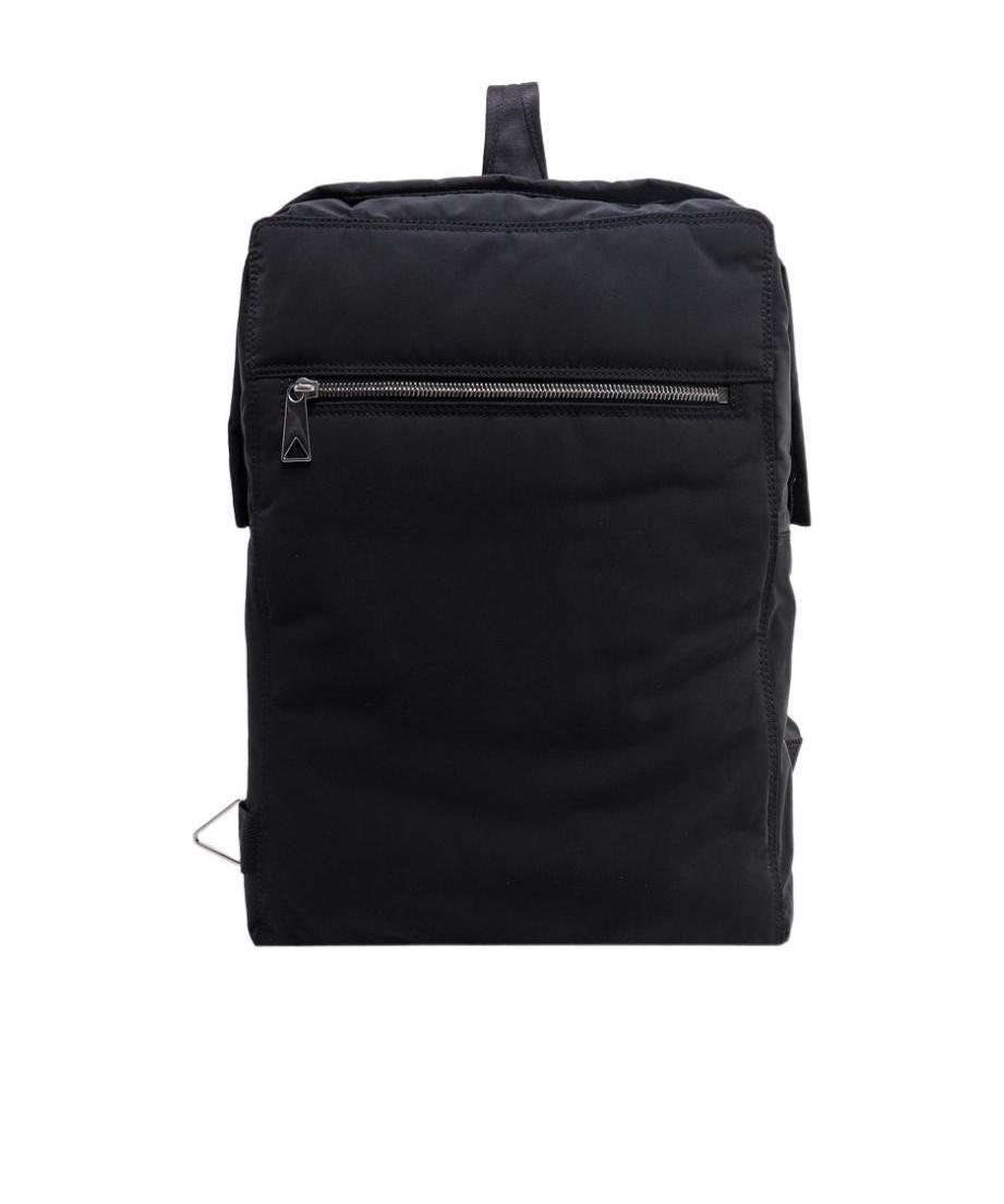 Bottega Veneta Zip-up Backpack In Black