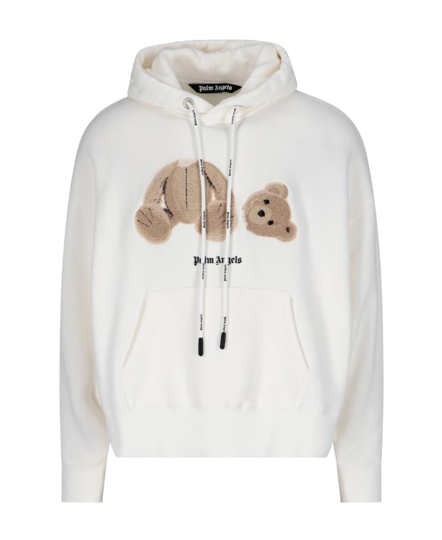 PALM ANGELS BEAR-PRINT HOODIE