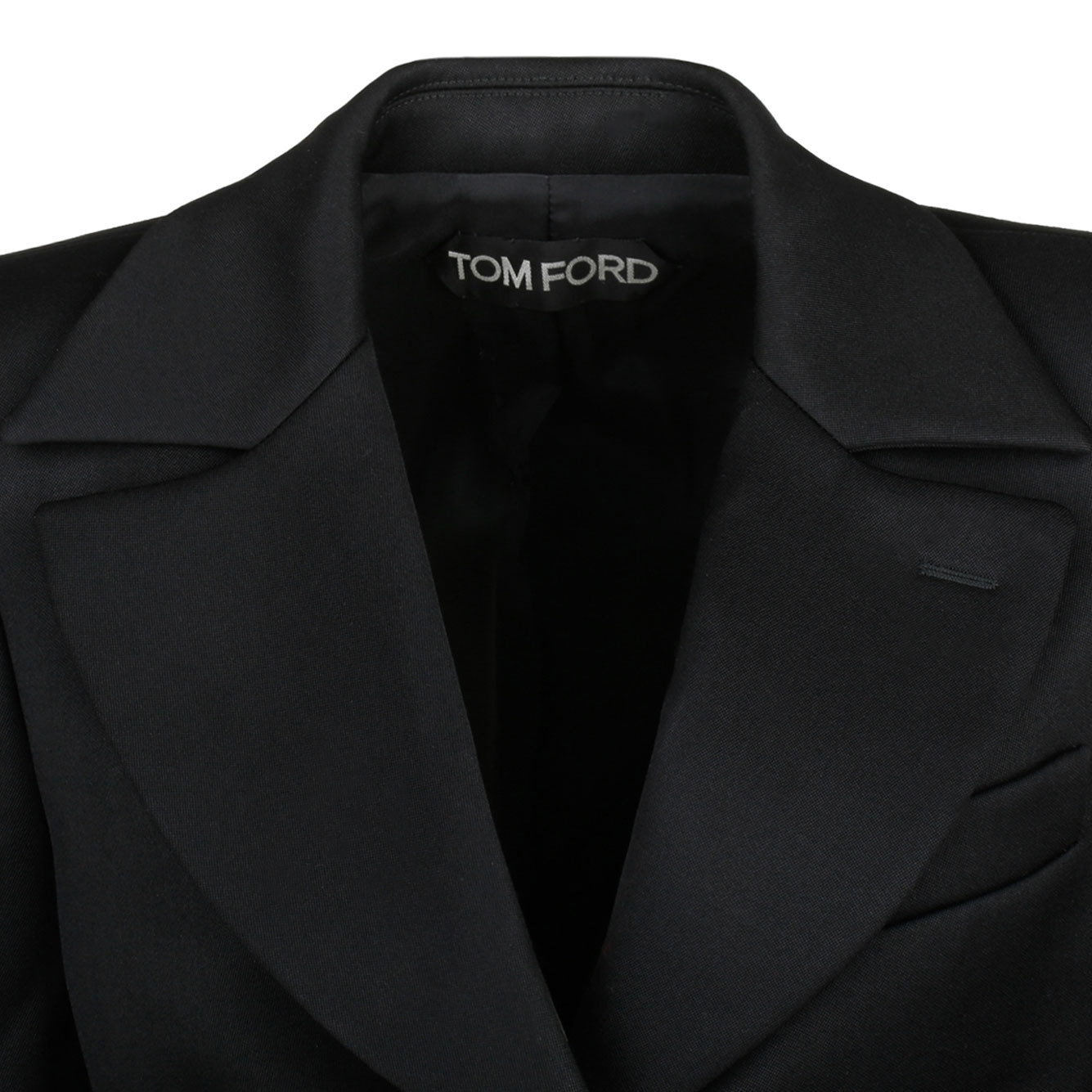 Tom Ford Tailored Single-breasted Blazer In Black