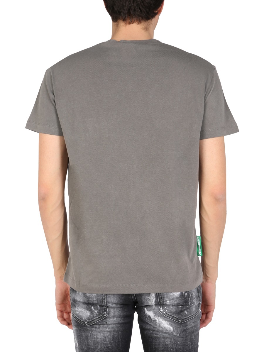 Dsquared2 One Life One Planet T-shirt In Gray