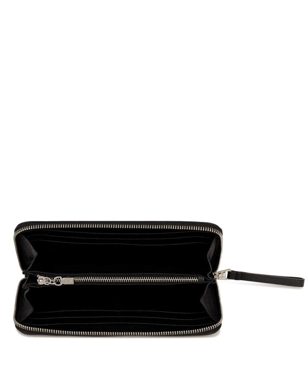 Tod's Logo Sticker Wallet In Black