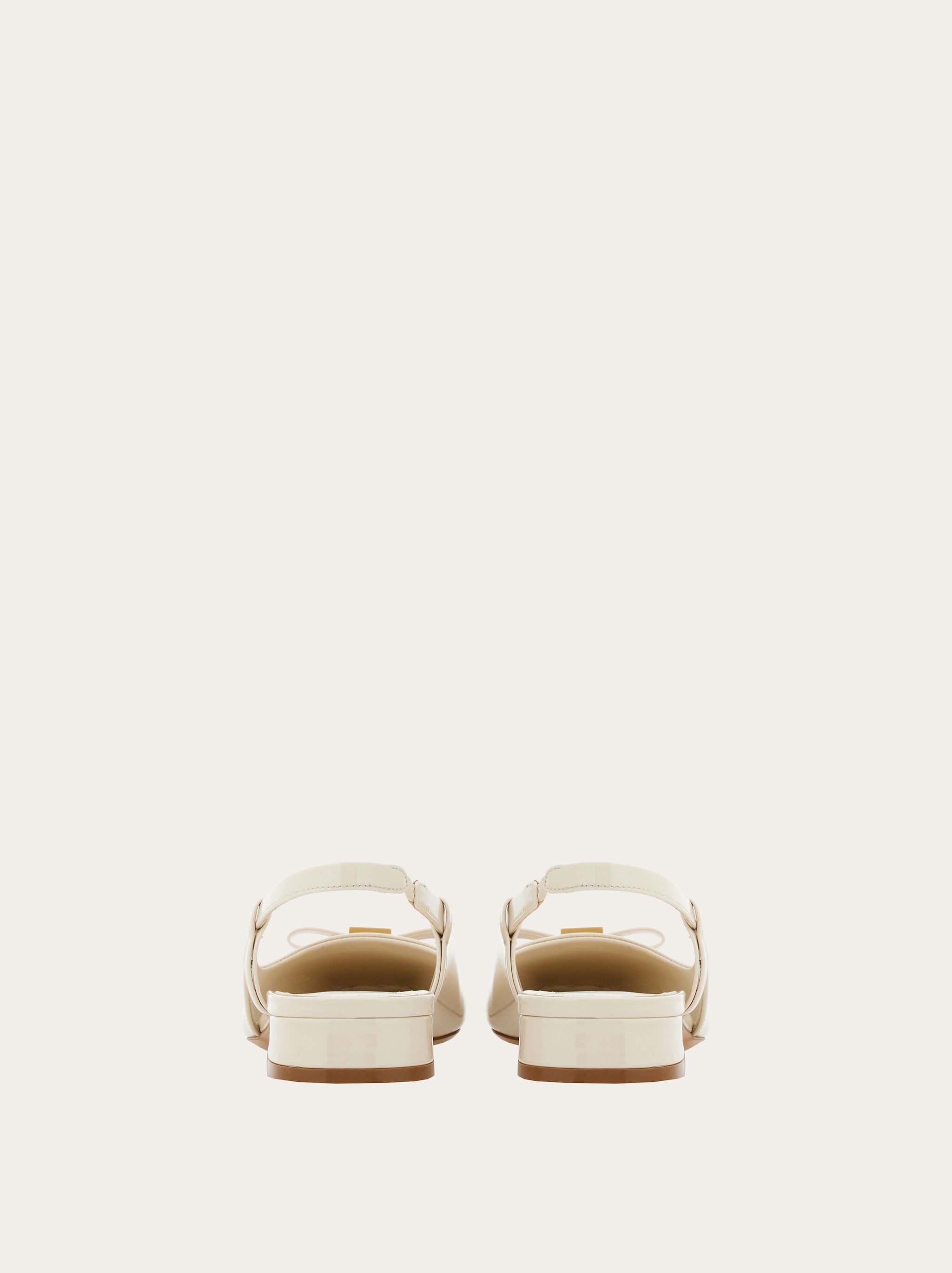 FERRAGAMO MINI BOW HEEL SHOES