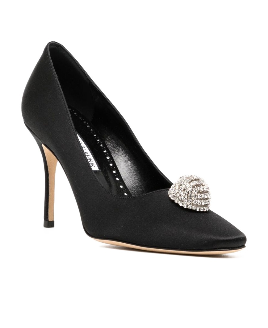 MANOLO BLAHNIK LOGO HIGH HEELS 