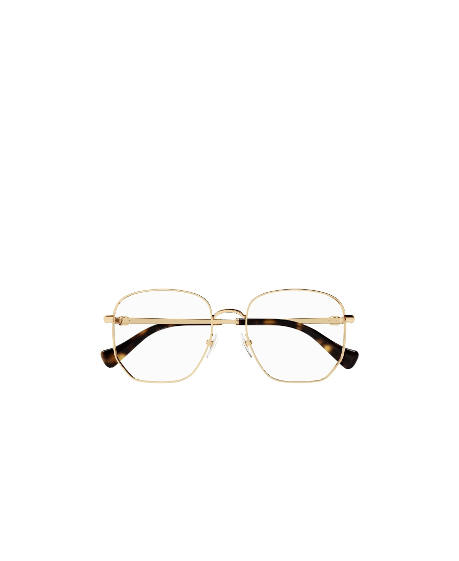 Gucci Interlocking G Square-frame Glasses In Nude