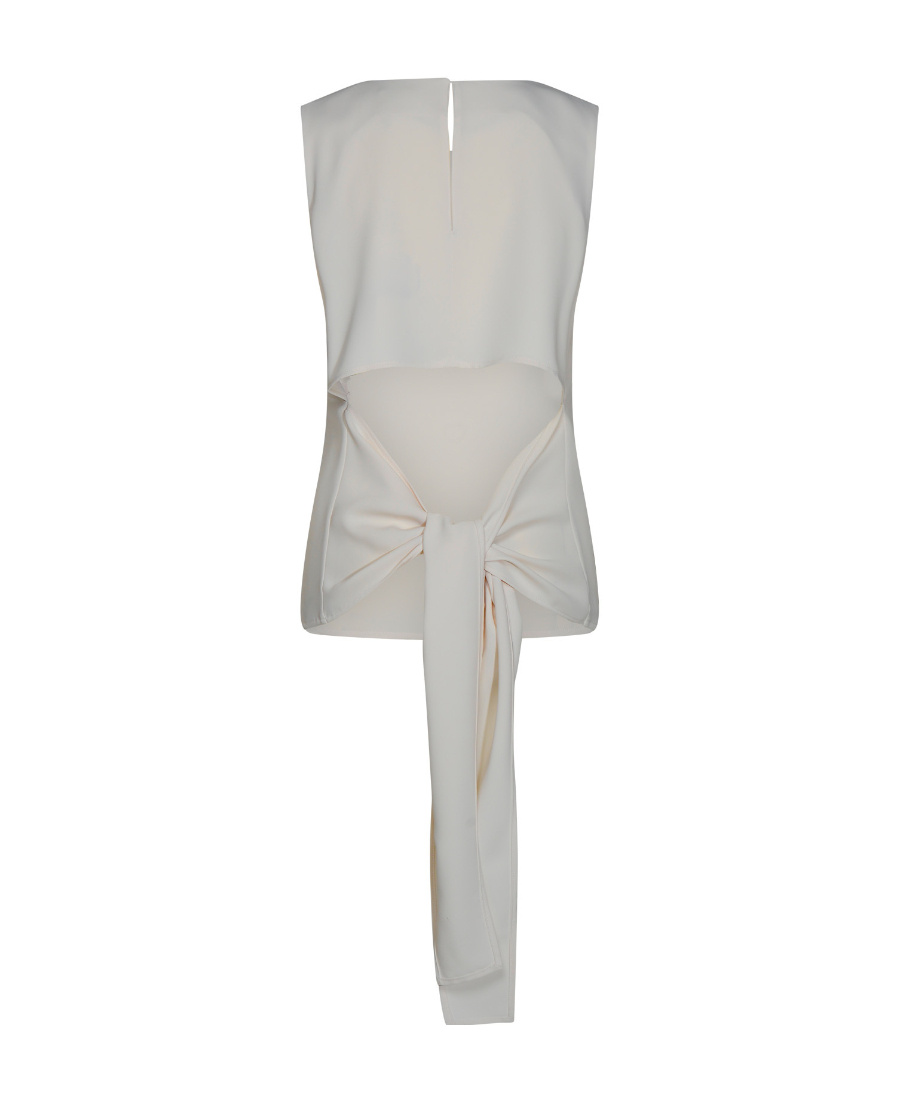 P.a.r.o.s.h . 'panty' White Polyester Tank Top In White
