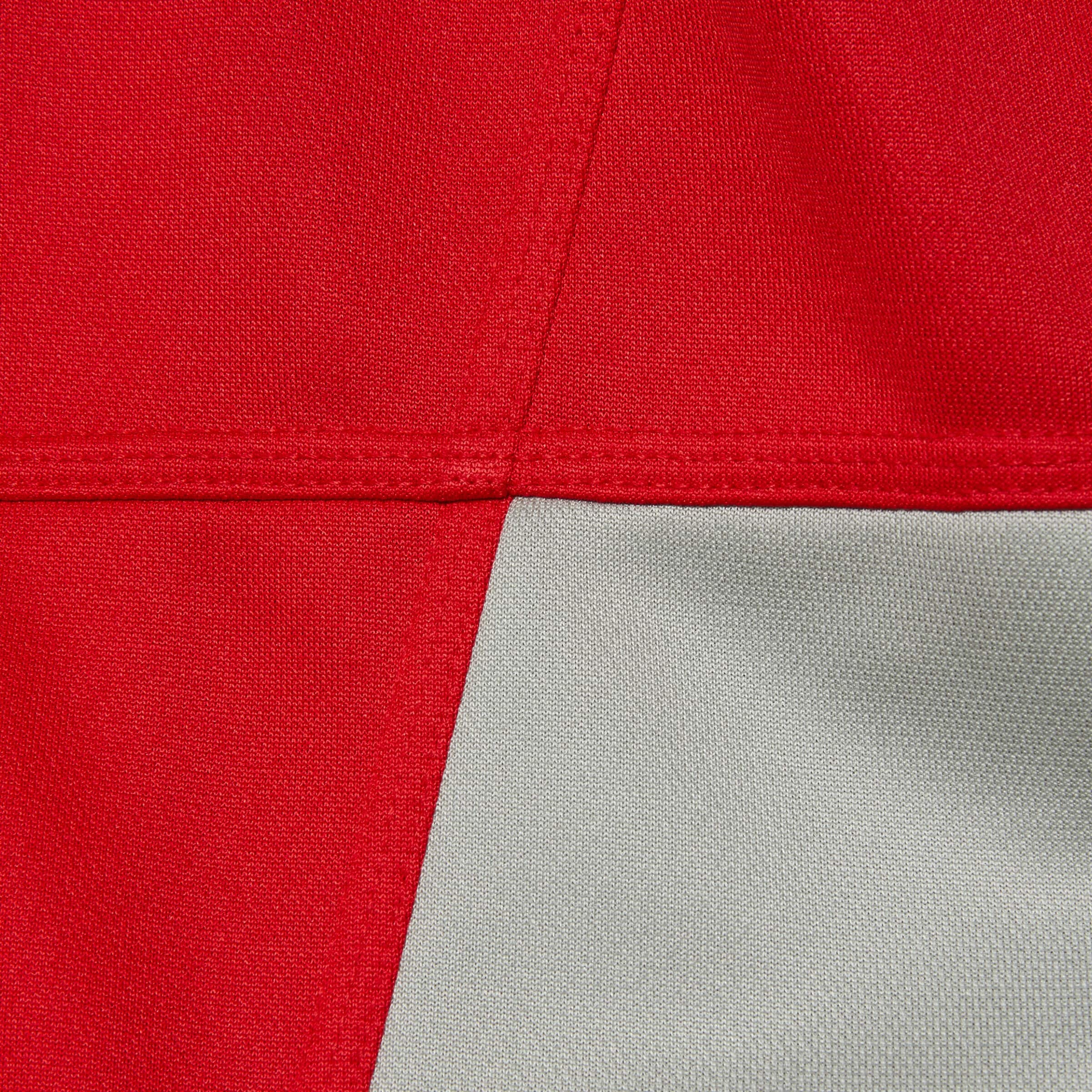 Gucci Panelled Jersey-knit Jacket In Red