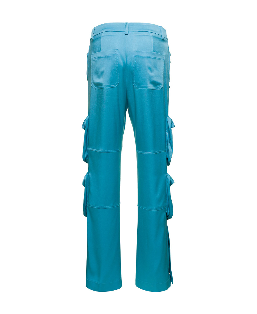 Blumarine Cargo Raso In Green