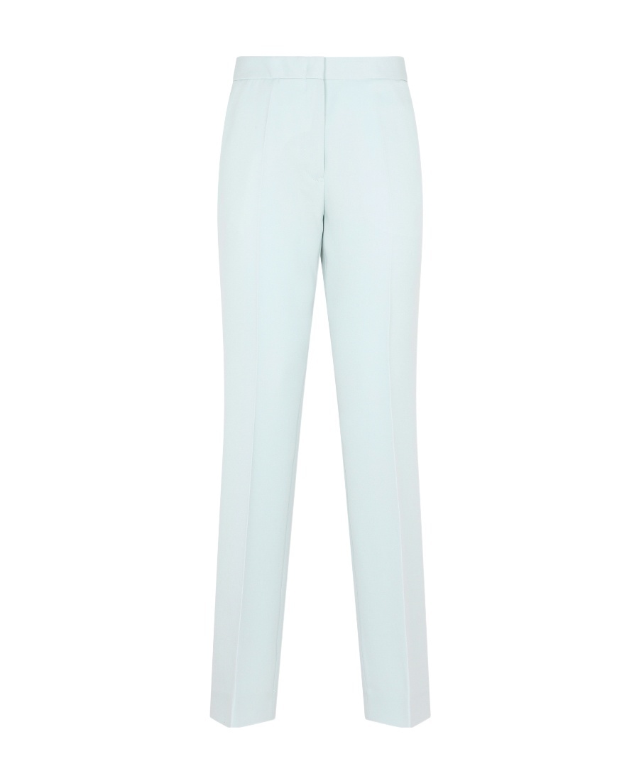 Jil Sander Pressed-crease Tailored Trousers In White