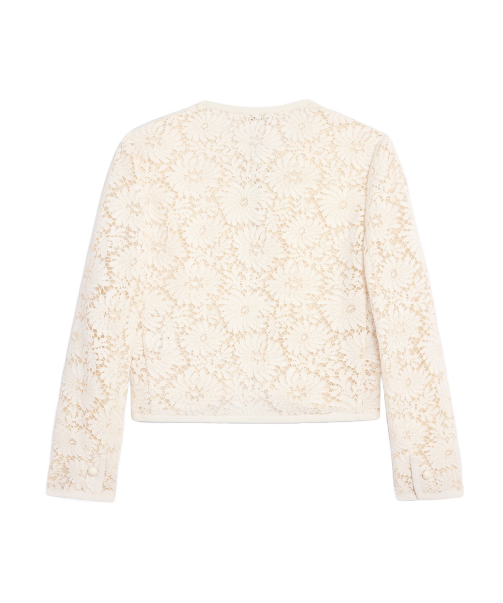 Celine Lace Jacket In White