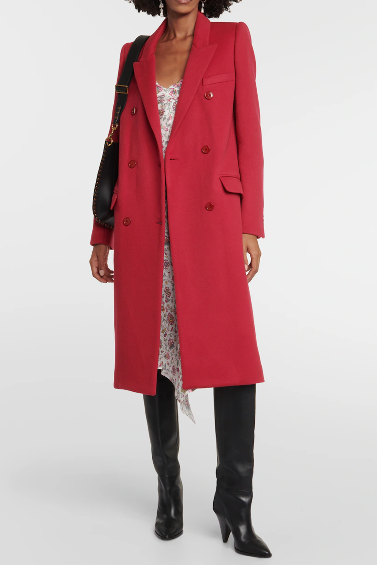 Isabel Marant Enarryli Wool And Cashmere Coat