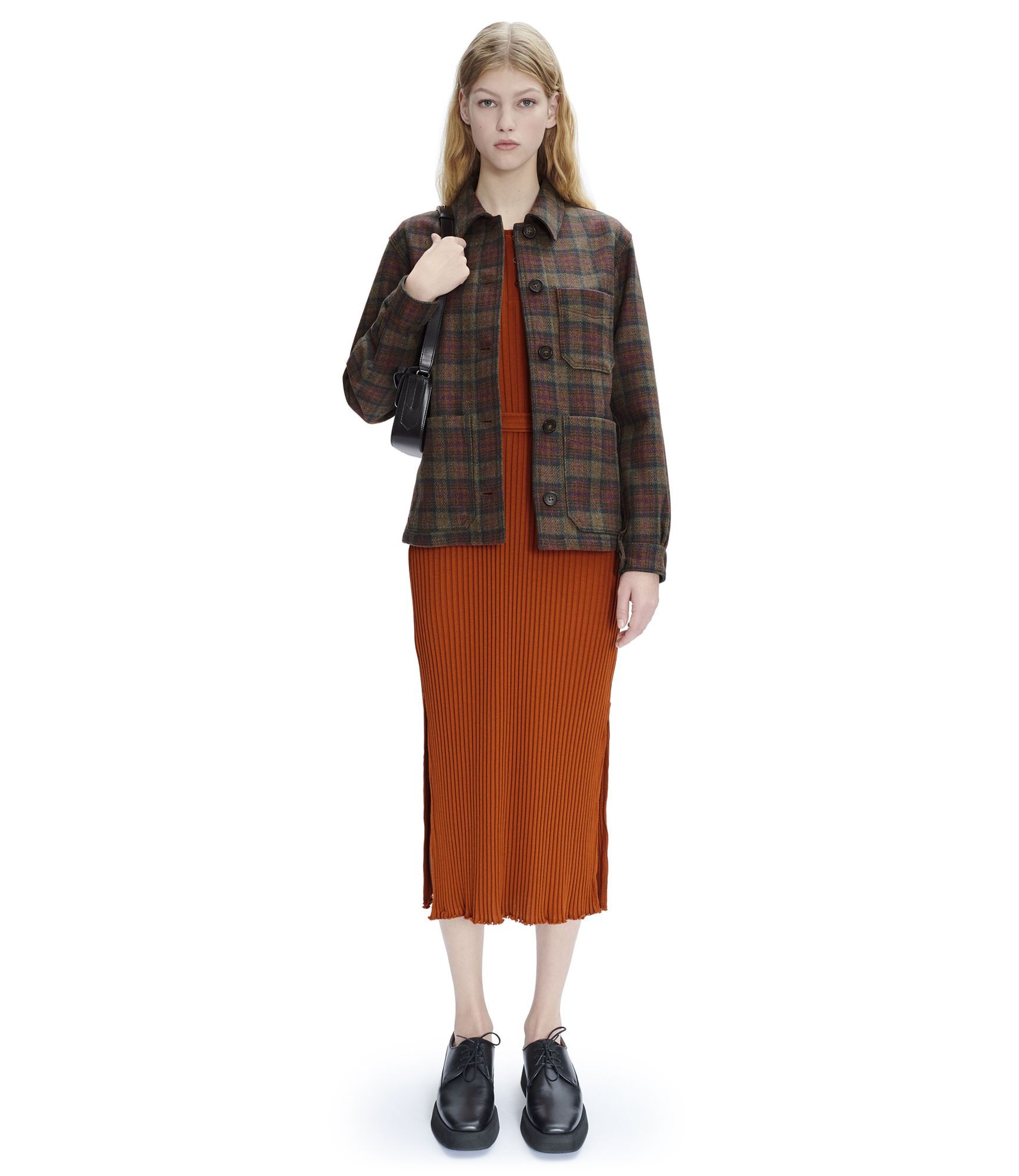 APC A.P.C. JULIA CHECKED JACKET