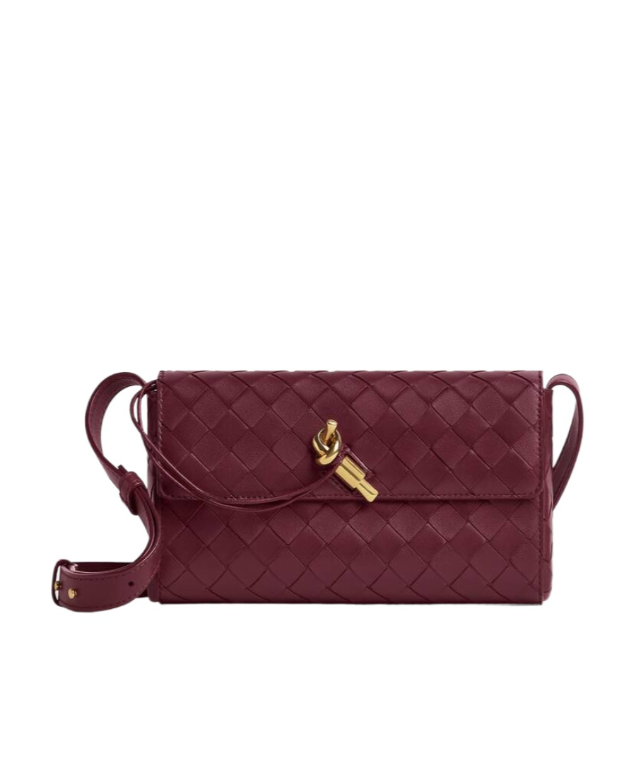 BOTTEGA VENETA ANDIAMO KNITTED CROSSBODY BAG