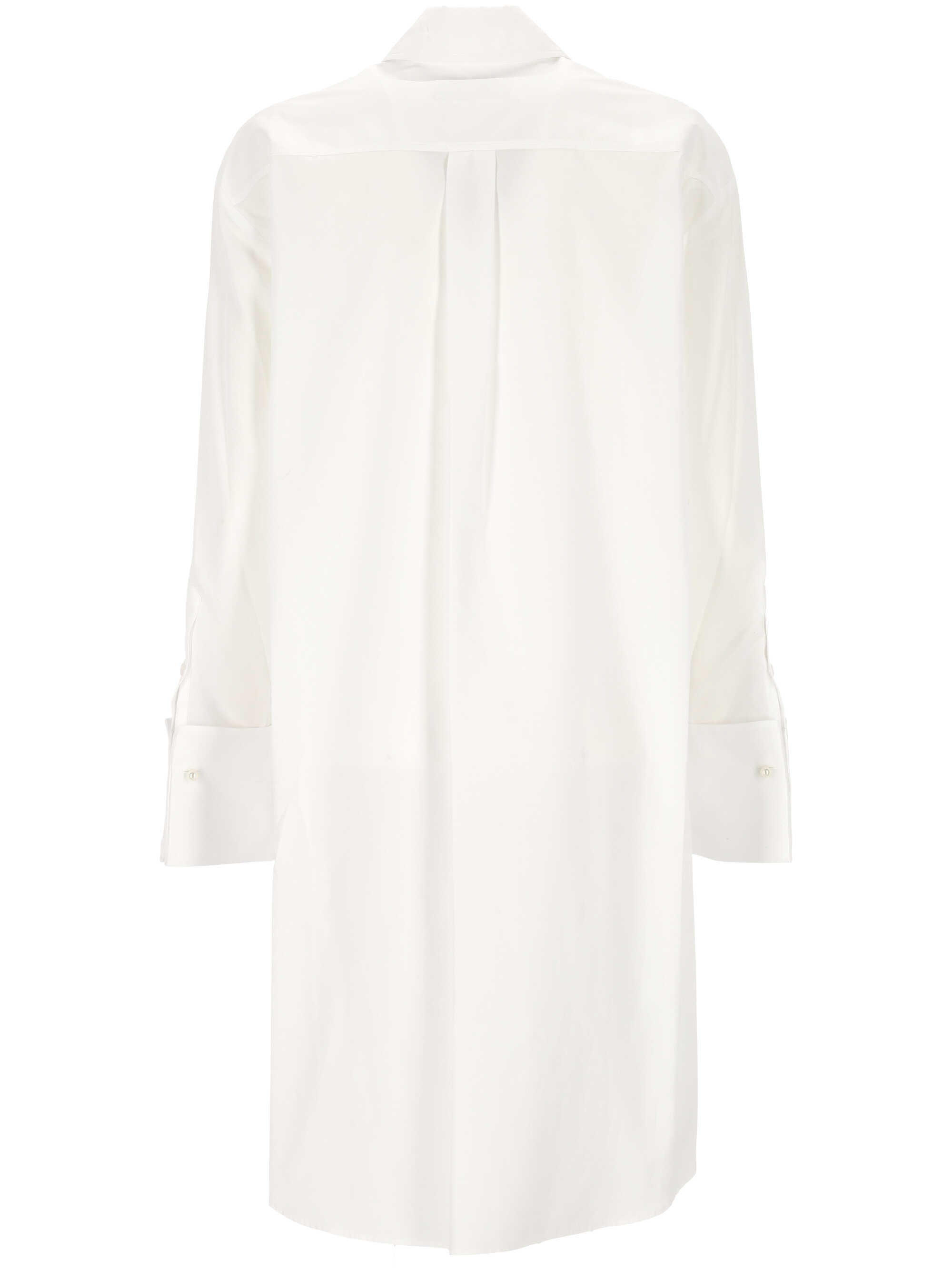 Simone Rocha Crystal-embellished Long Shirt