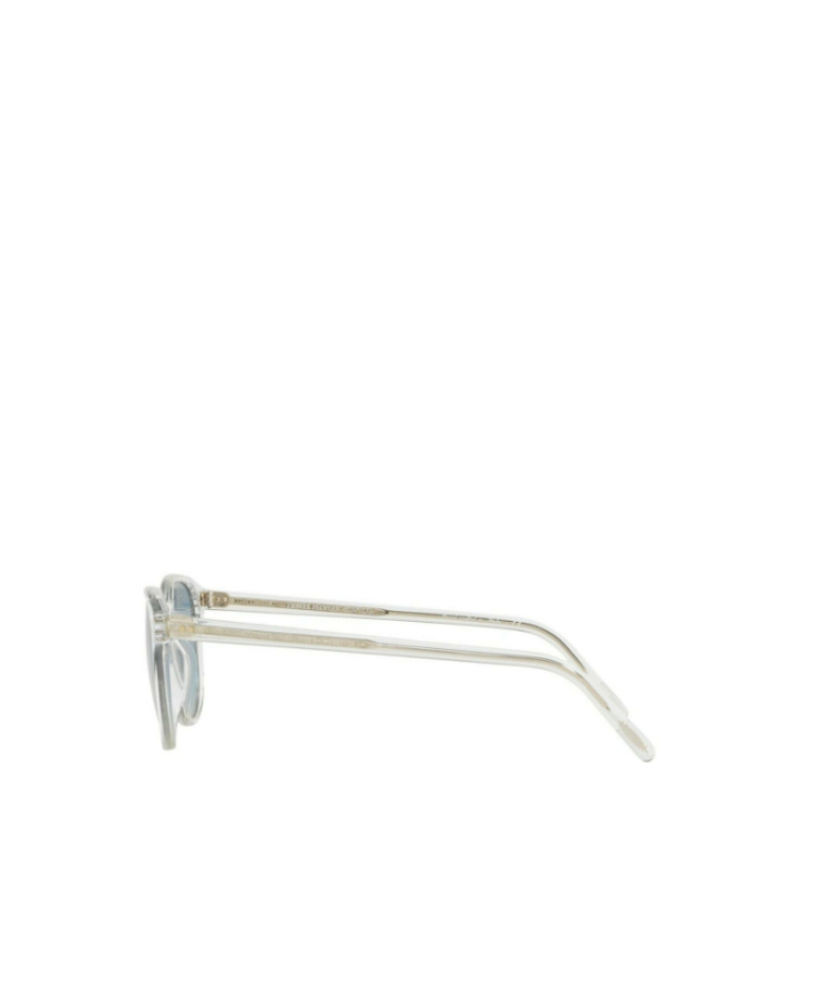 Oliver Peoples Geometrically Framed Sunglasses In Blue