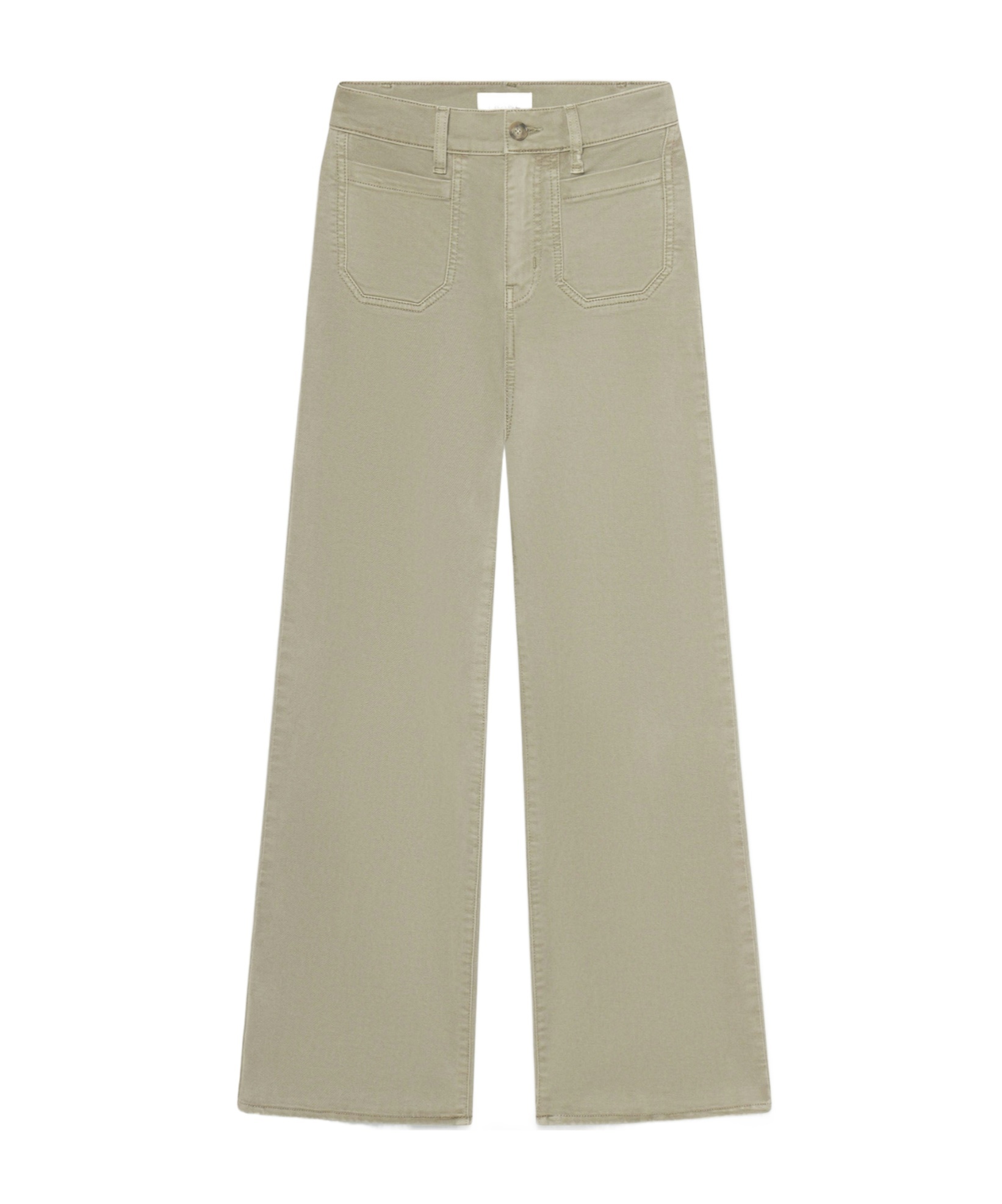 Frame Le Slim Palazzo Modernist Pocket In Thyme