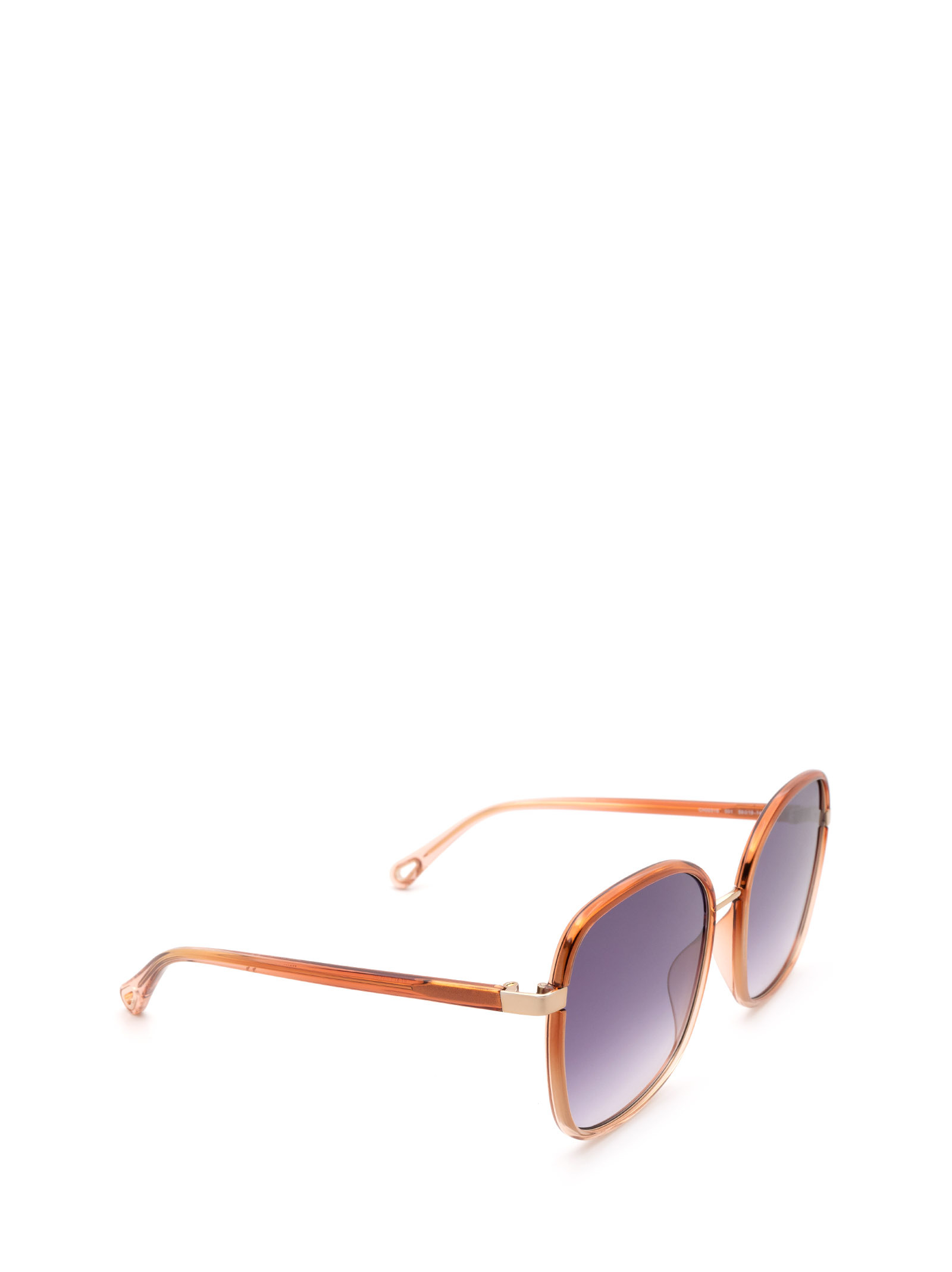Chloé Square-frame Tinted Lenses In Purple