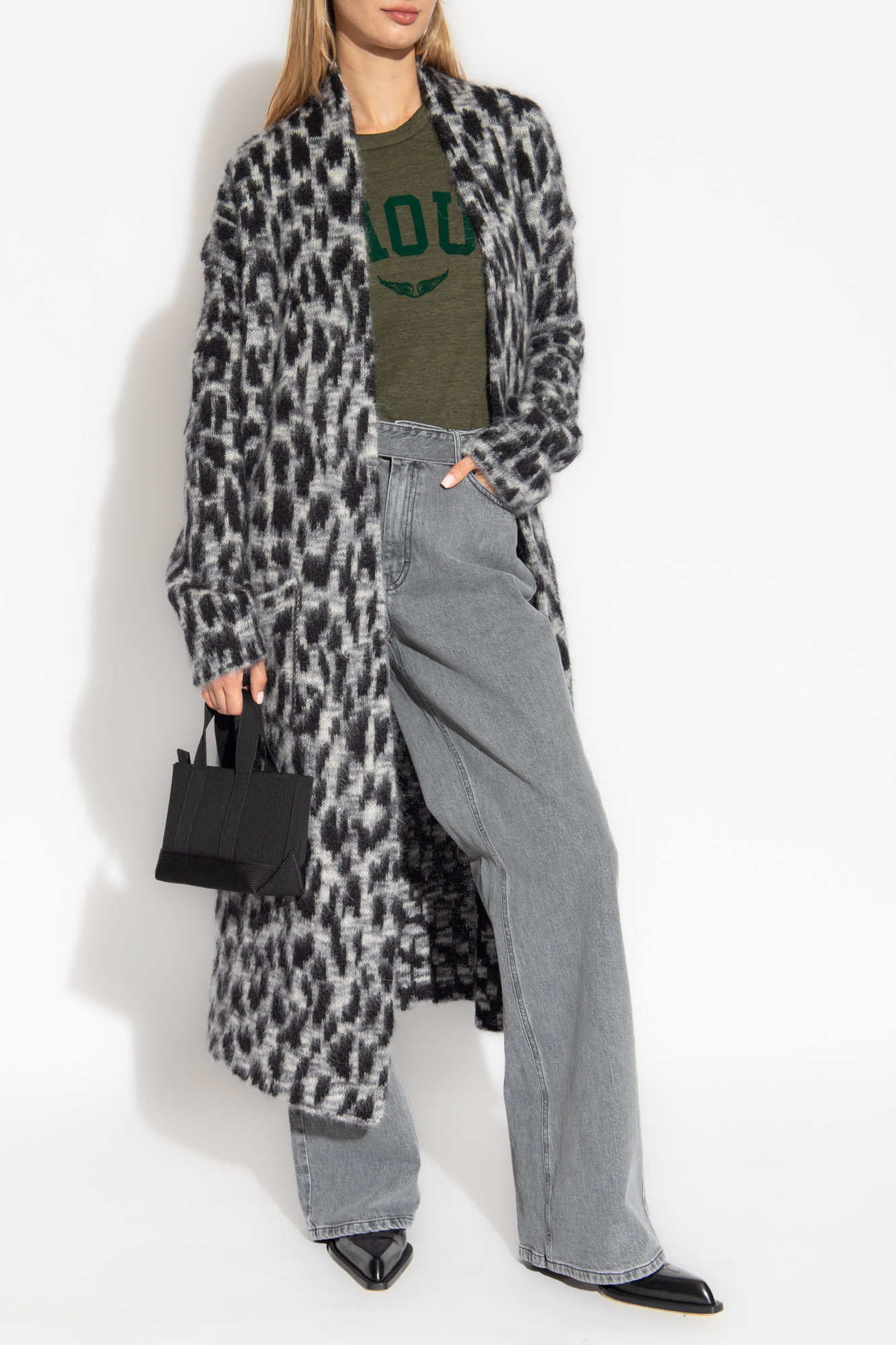 Zadig & Voltaire Long-sleeved Sweater In Gray
