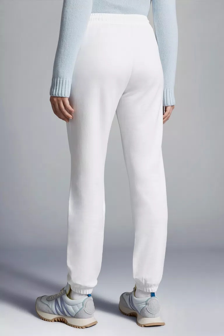 MONCLER LOGO PATCH TRACKPANTS