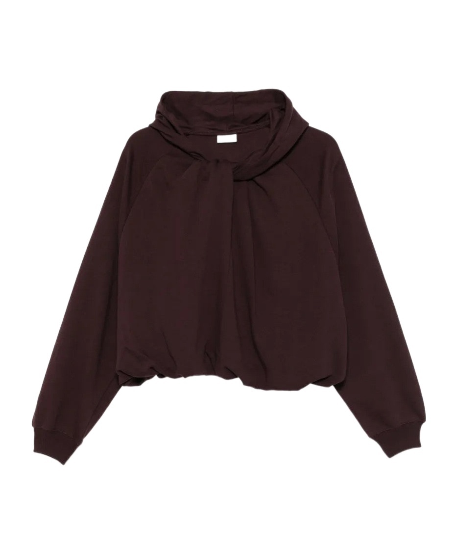 Dries Van Noten Long-sleeve Sweatshirt In Burgundy