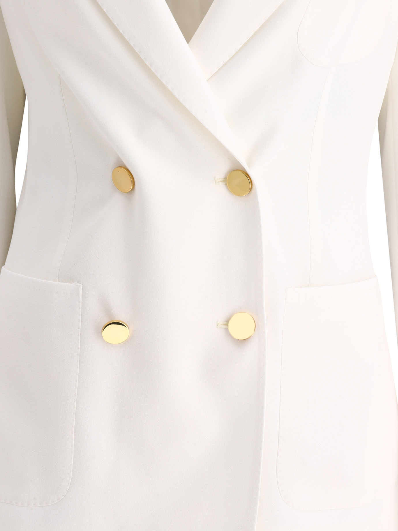 Tagliatore Nayade Double-breasted Blazer In White