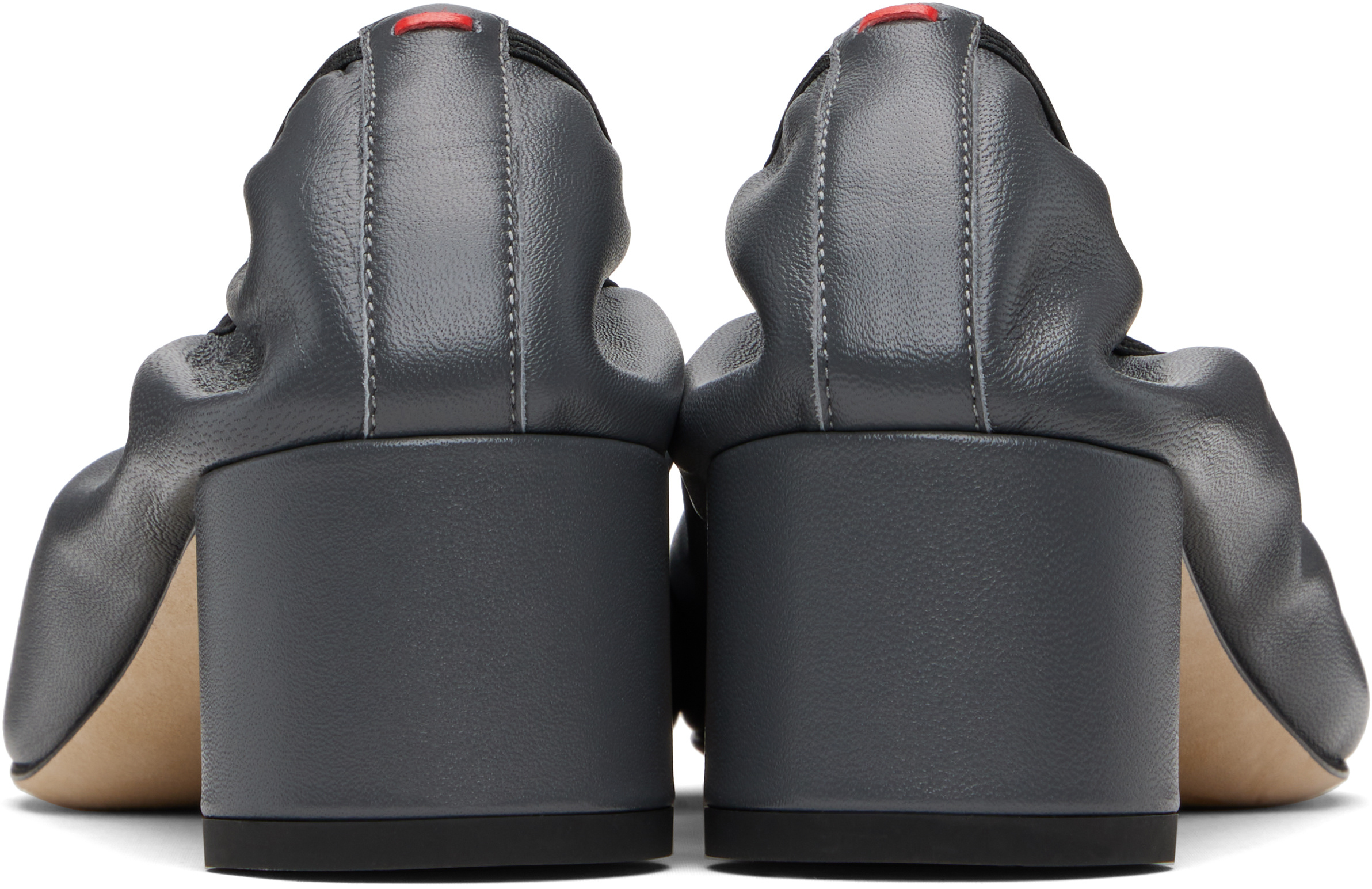 Aeyde Gemma High Heels In Gray