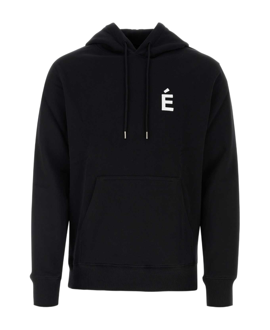 Etudes Studio Black Logo Print Sweatshirt In Black