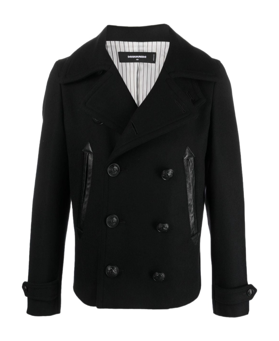 DSQUARED2 DOUBLE-BREASTED BUTTONED JACKET