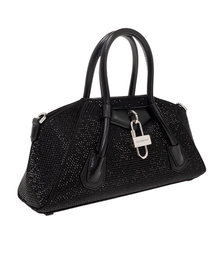 Givenchy Stretch Mini Shoulder Bag In Black