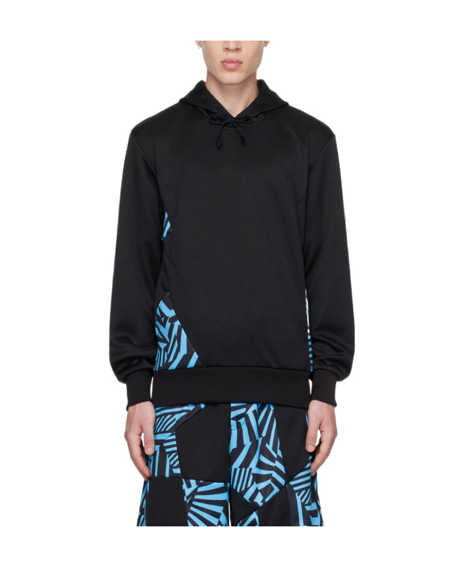 COMME DES GARÇONS PATTERN HOODED SWEATER