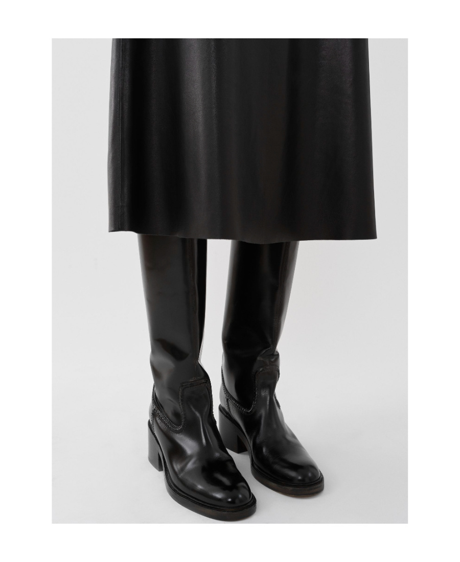 Chloé A-line Mid-length Skirt In Black