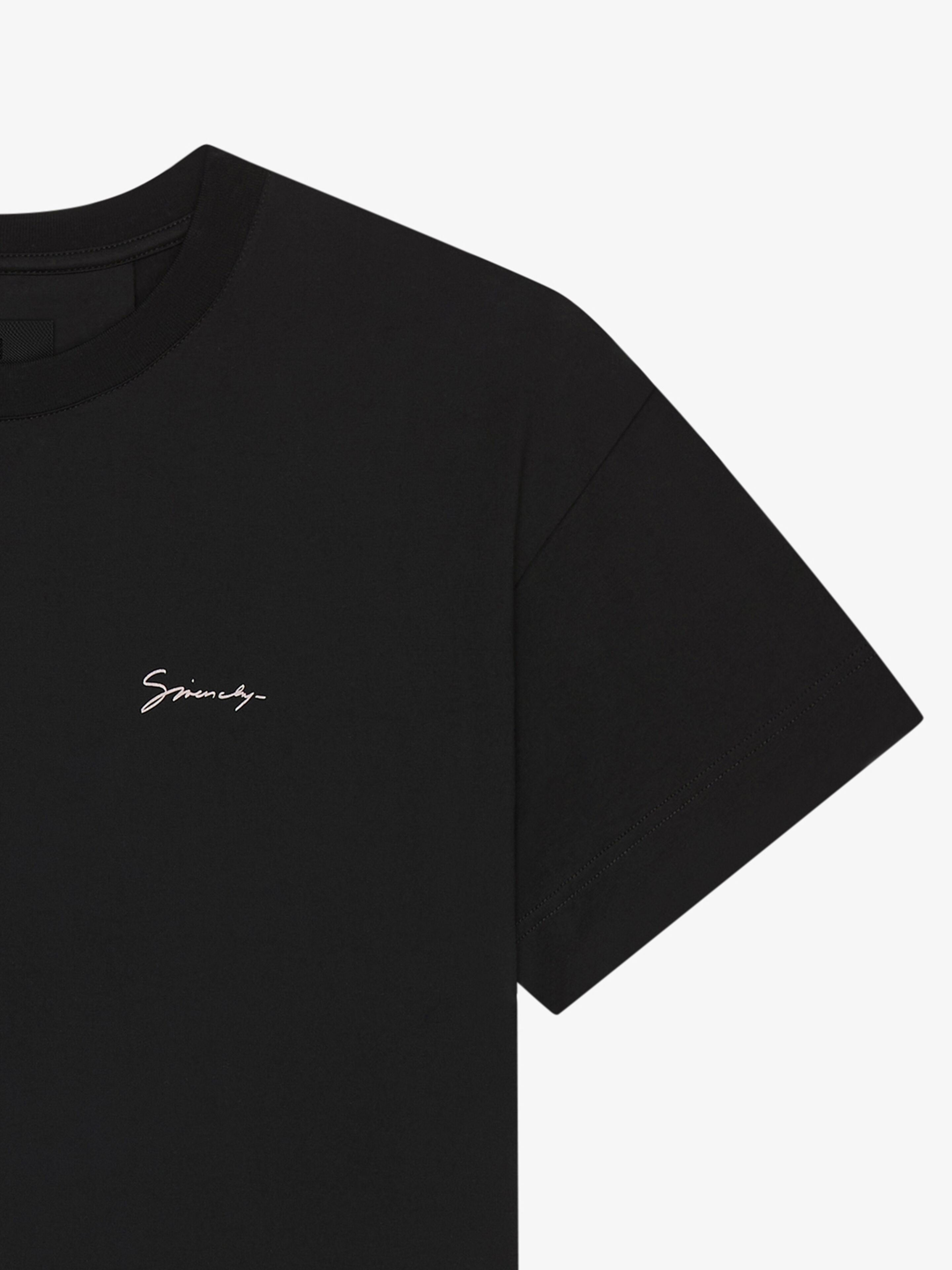 Givenchy T-shirt In Cotton With Hubert Objects Print In Black