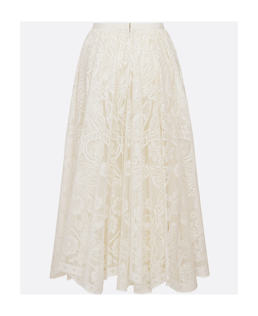 Dior Pleated Skirts In Nude