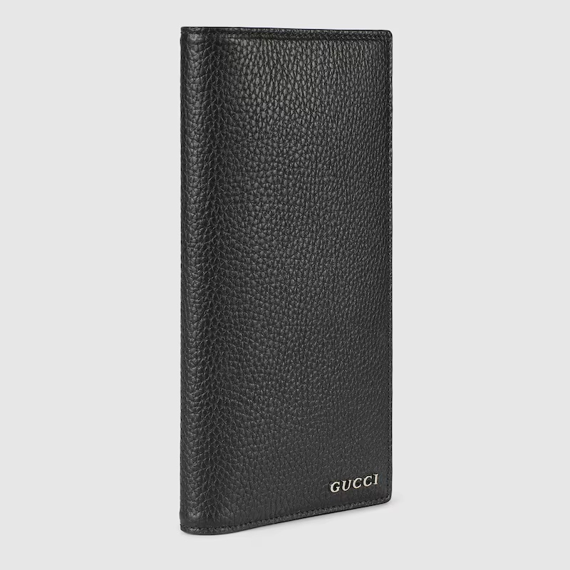 Gucci Logo Long Wallet In Black