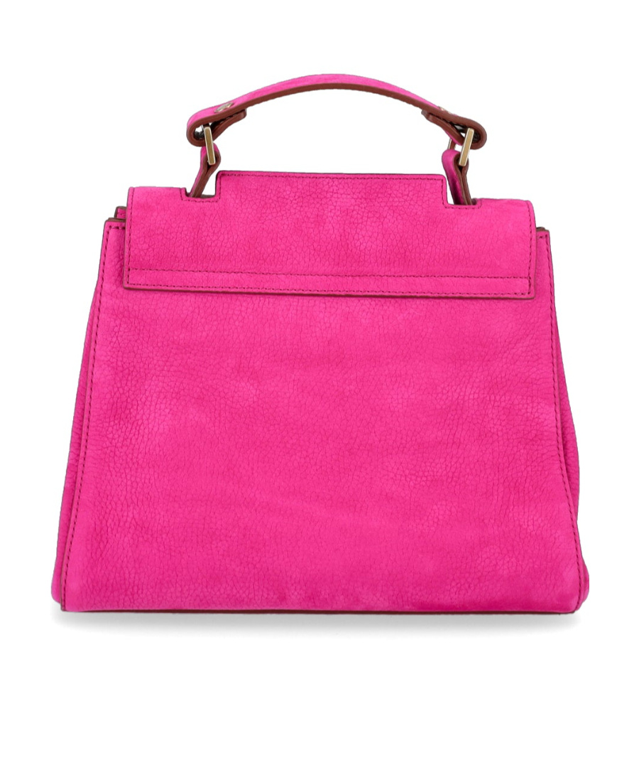 Orciani Logo Shoulder Bag In Pink