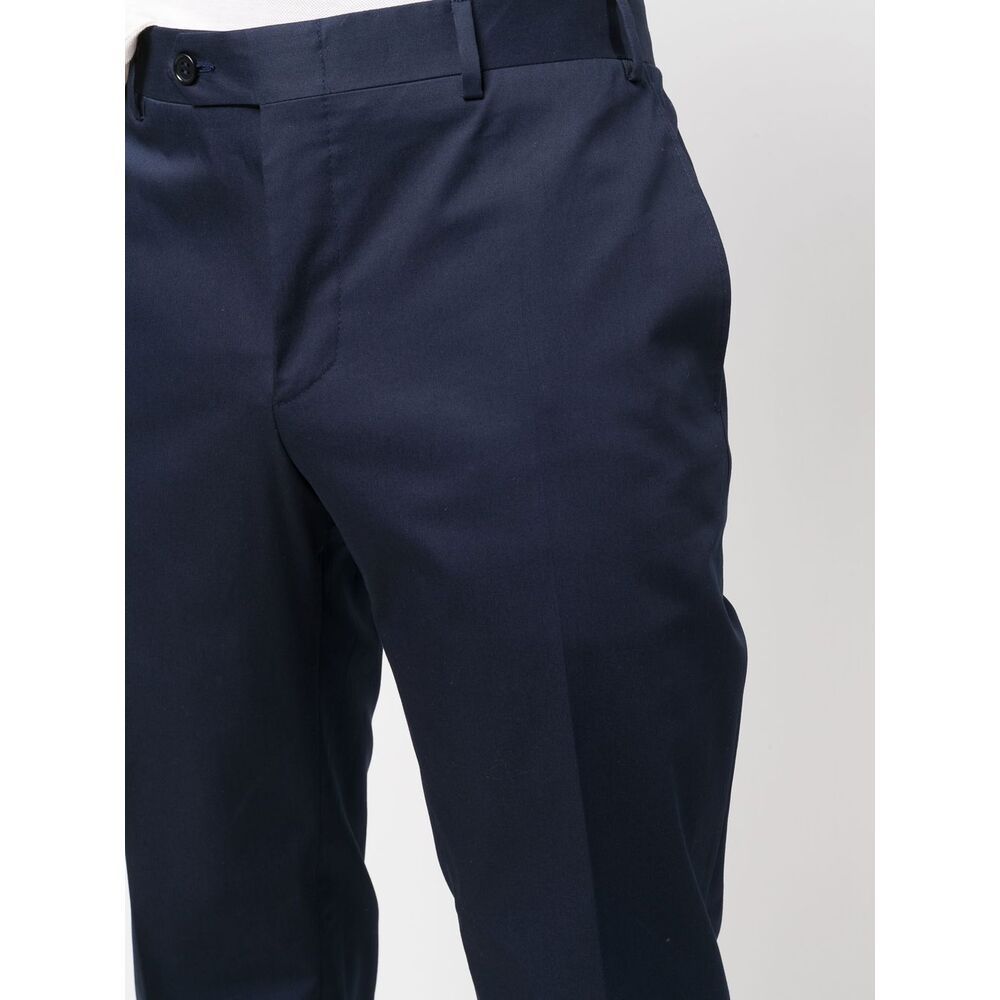 Canali Belt-loop Formal Trousers In Black