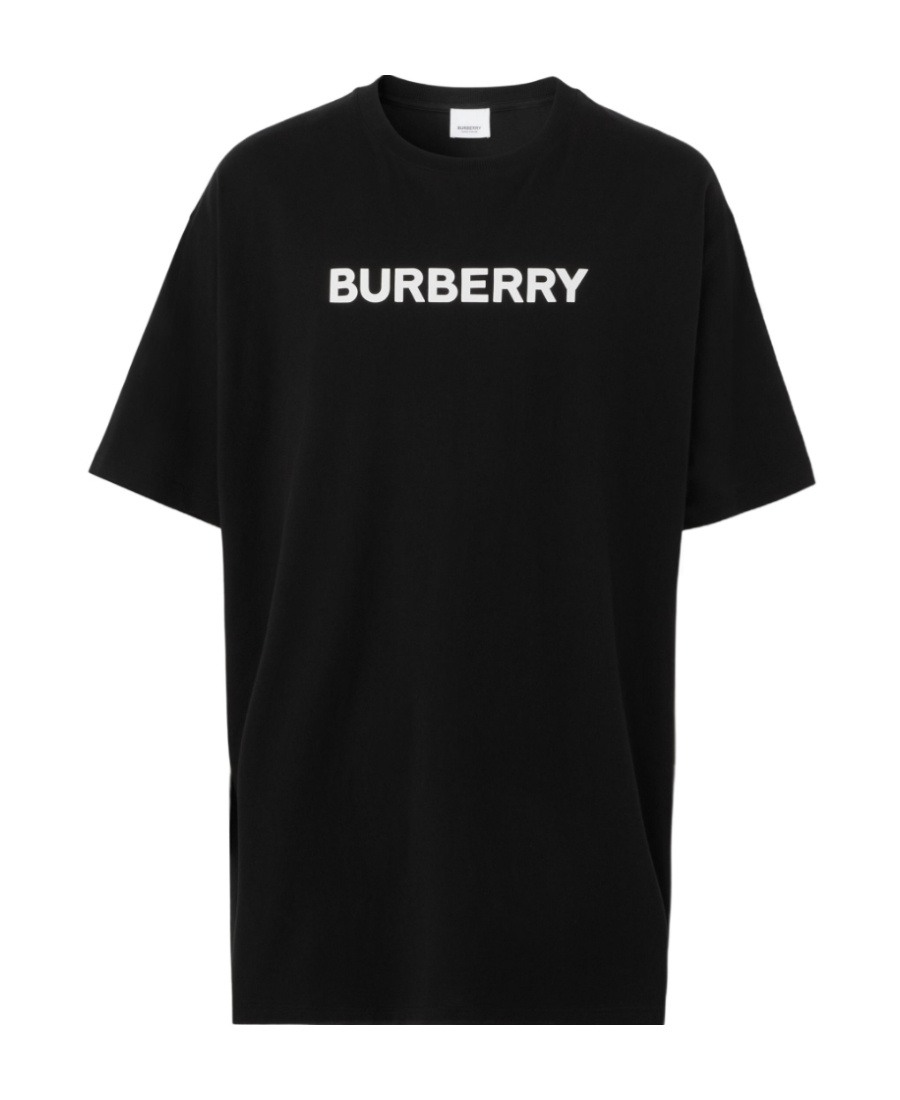 Shop Burberry Logo Print T-shirt In Black