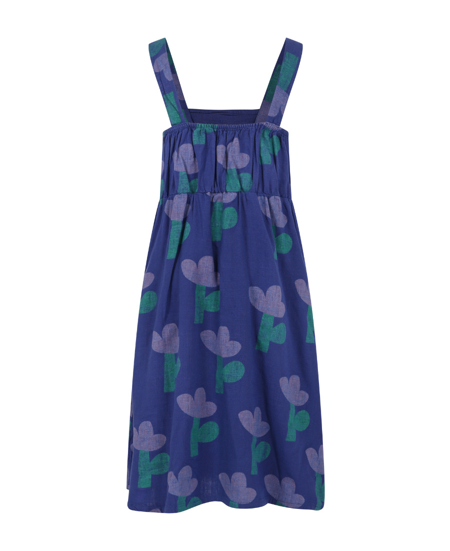 Bobo Choses Sleeveless Dress In Blue