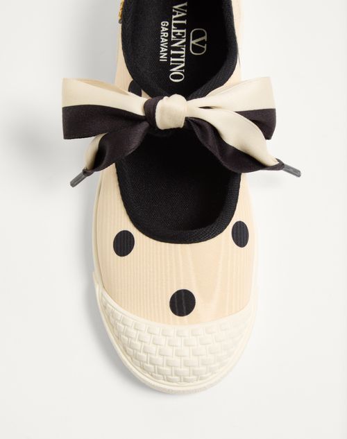 Valentino Bay By Bay Ballet Flats Sneakers In Nude
