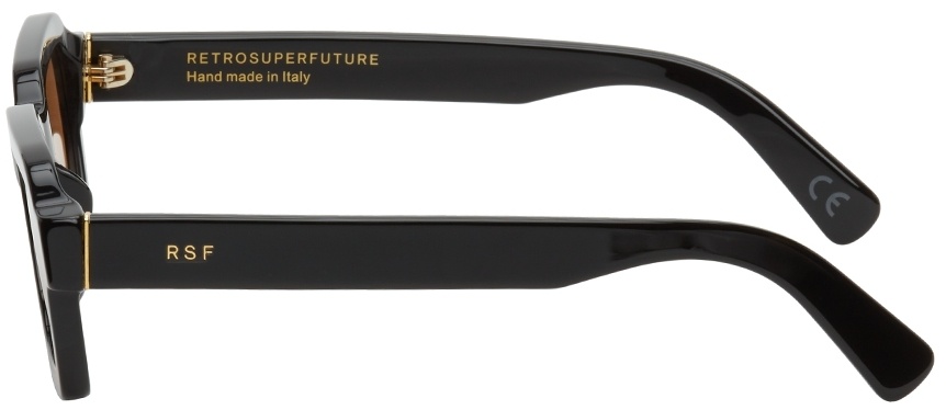 Retrosuperfuture Logo Sunglasses In Nude