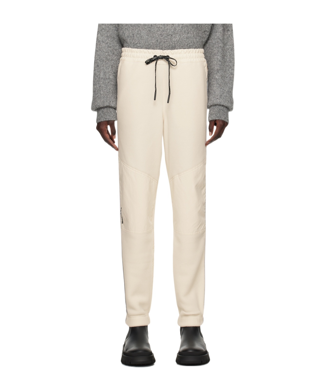 MONCLER ELASTIC WAIST SWEATPANTS