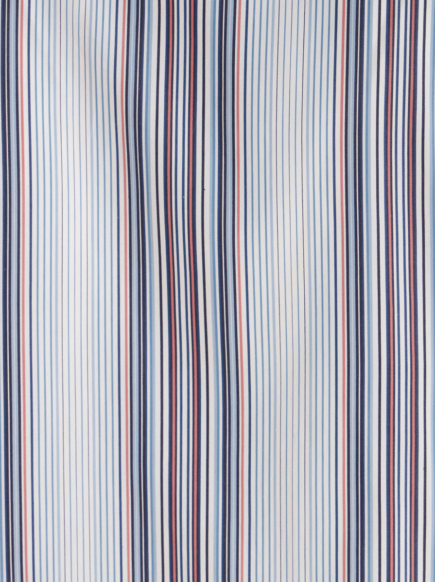 Etro Classic Striped Button-down Shirt In Gray