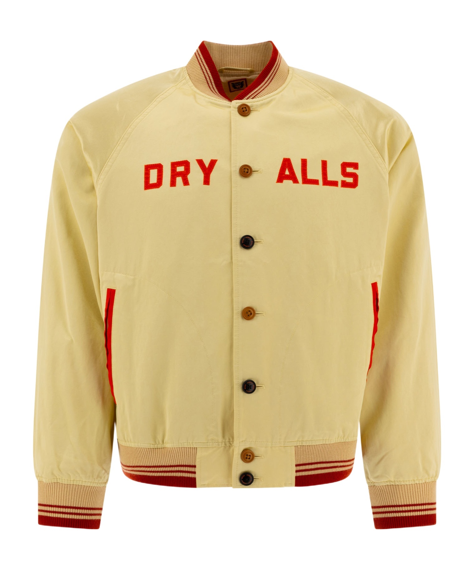 Human Made Printed Bomber Jacket In Gold