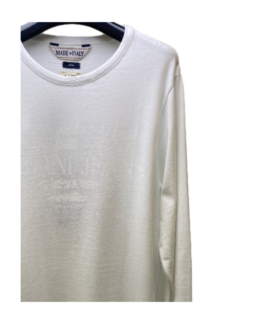 ARMANI JEANS LOGO LONG-SLEEVED T-SHIRT