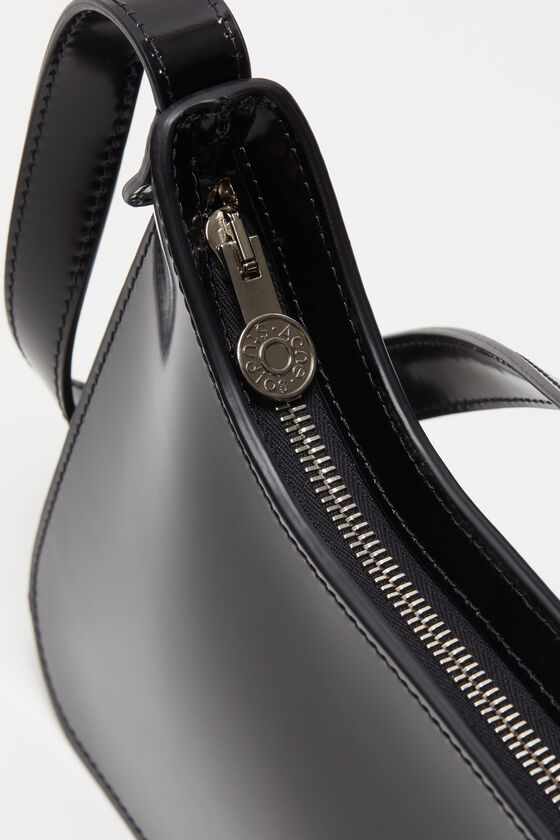 Acne Studios Mini Platt Shoulder Bag In Black