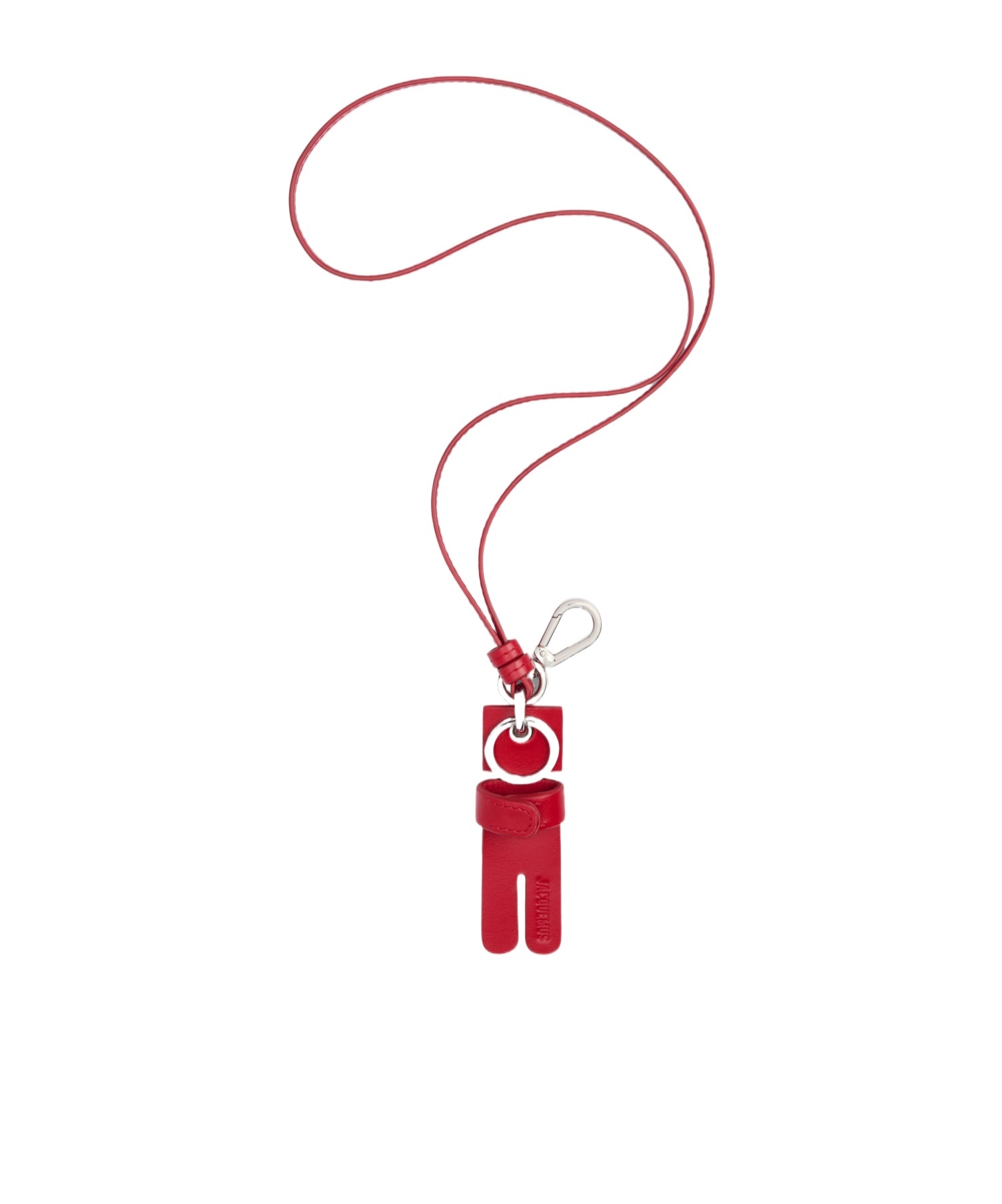Jacquemus Hug Key-ring In Red