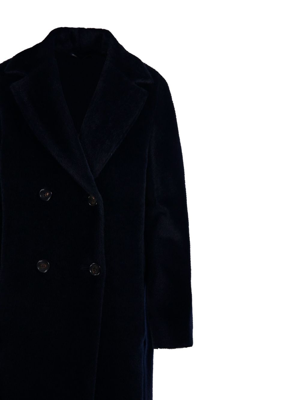 Max Mara 's  Rosanna Double-breasted Coat In Black