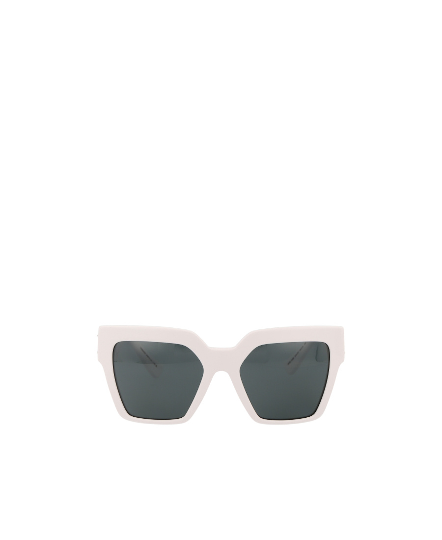 Versace Logo-embossed Square-frame Sunglasses